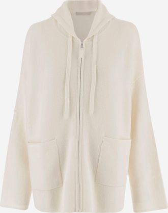 Allude Allude sweatshirt van kasjmiermix