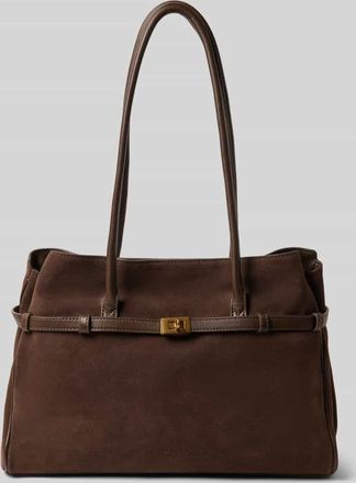 Liebeskind Satchel Bag mit Tragehenkel Modell NORI in Dunkelbraun, Größe 1