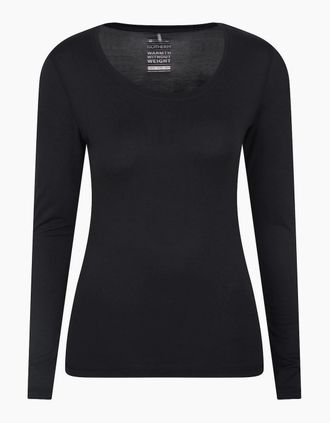 Mountain Warehouse Womens Mountain Warehouse Womens/Ladies Keep The Heat Thermal Top - Black - Size: 10