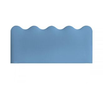 Really Nice Things Cabecero tapizado forma ondulada 160x73,5cm