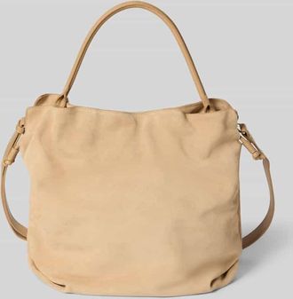 Hey Marly Handtasche aus Kalbsleder mit kurzem Tragegriff in Sand, Gr&ouml;&szlig;e 1