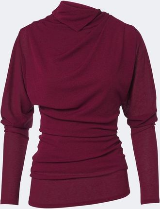 Proenza Schouler Top Golda de jersey drapeado