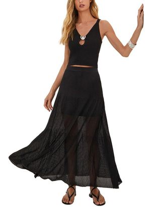 Vix Knit Maira Long Skirt