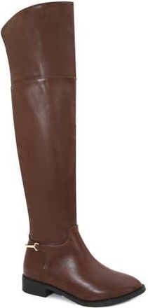 Berness Over the Knee Riding Boot in Brown at Nordstrom Rack, Size 7.5