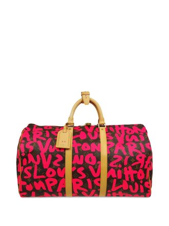 Louis Vuitton Borsa da viaggio Keepall 50 2009 - Rosa