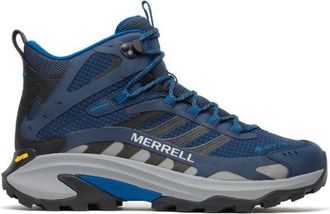Merrell Moab Speed 2 Mid GTX Wanderschuhe f&uuml;r Herren | blau