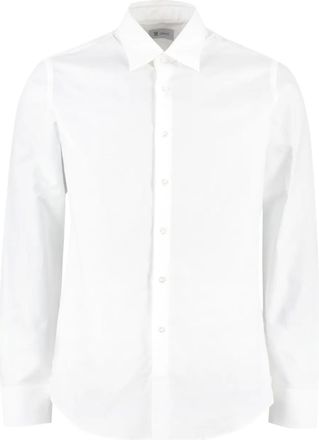 THE (ALPHABET) Camicia Oxford in cotone - Bianco