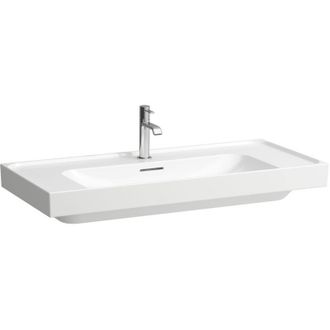 Laufen Laufen - Lavabo Sobre Encimera Meda, Pulido, Repisa A Ambos Lados