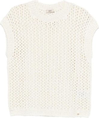 Herno Open-stitch Knitted Top