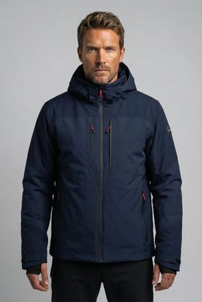 Icepeak Skijacke ICEPEAK ICEPEAK FAULKTON, Herren, Gr. 46, dunkelblau, Obermaterial: 100% Polyester. Futter: 100% Polyester. Wattierung: 100% Polyester, Jacke