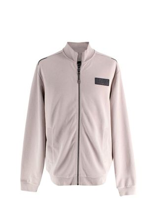 Emporio Armani Beige Zip Up Jacket Size M