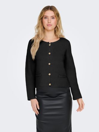 Only Strickjacke »ONLLAURA LIFE LS O-NECK CARDIGAN CC KNT«
