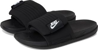 Nike Offcourt Adjust Mens Sandals Black/White/Black : 15 M, Synthetic