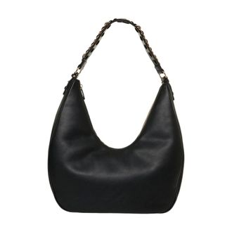 Liu Jo Curved Shoulder Bag in Nero