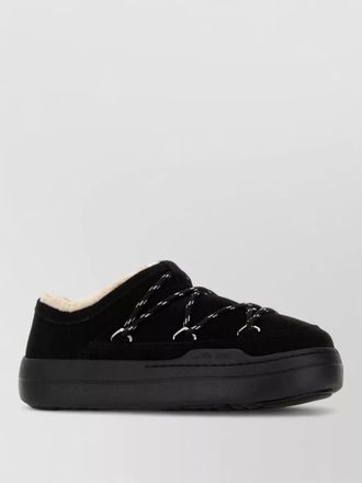 Moon Boot suede slippers