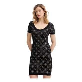 Guess Mujer, Vestidos, Negro, Talla: S