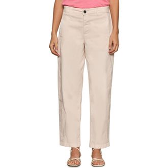 Sanctuary Boyfriend Cruiser Barrel Twill Pants in Pink Milk at Nordstrom, Size 34