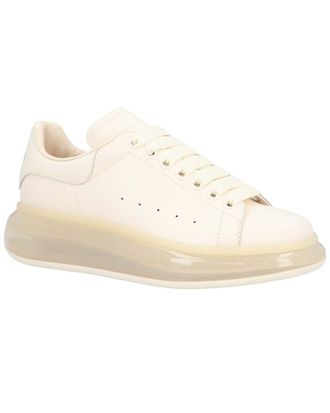 Alexander McQueen Alexander Mcqueen Womens Calfskin Oversized Sneaker, Never Worn (Authentic Pre-Loved)