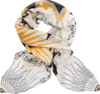 Cycle Silk Scarves, female, Multicolor, ONE SIZE, Wsc073 Foulard
