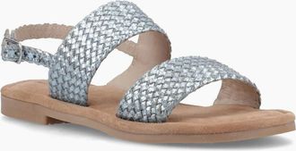 Hush Puppies Womens Helene Womens Wide Fit Sandals - Blue - Size: 5