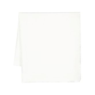 Gucci Bufanda con Logo Jacquard GG - Accessories - Mujer - Blanco - ONE SIZE