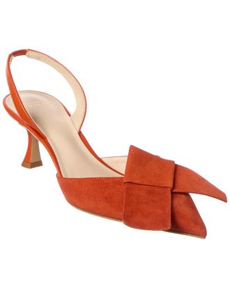 Alexandre Birman Bonny 60 Suede Slingback Pump