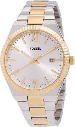 Fossil Scarlette Quartz Silver Dial Ladies Watch ES5259
