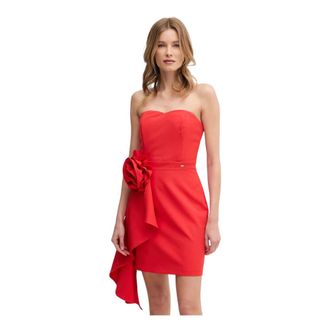 Gaud&igrave; Dames, Jurken, Rood, Maat: XS Poliester