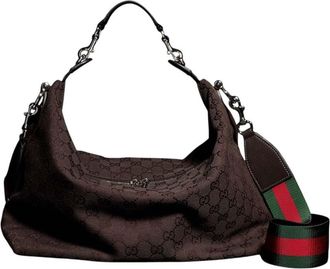 Gucci Dark Brown Brera medium crossbody bag