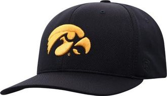 Top of the World Mens Top of the World Black Iowa Hawkeyes Reflex Logo Flex Hat at Nordstrom, Size Medium/large