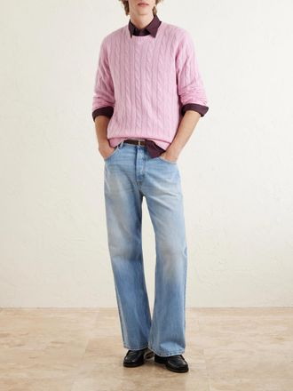 Polo Ralph Lauren Cable-Knit Cashmere Sweater