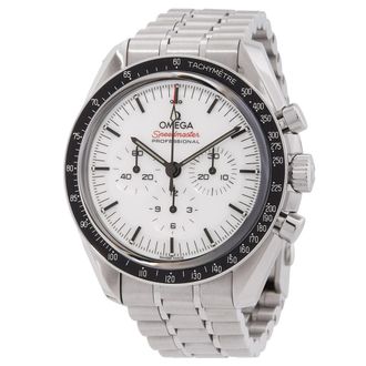 Omega Pre-owned Omega Speedmaster Chronograph White Dial Mens Watch 310.30.42.50.04.001