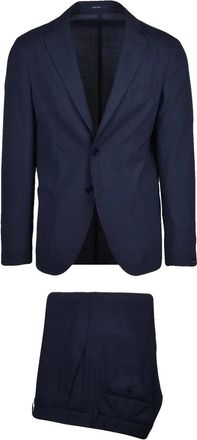 Paoloni Mens Classic Suit - Blue