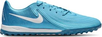 Nike Mens Phantom GX II Academy TF - Soccer Shoes White/Blue Fury Size 10.0