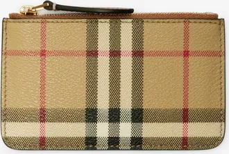 Burberry Check Strap Coin Case