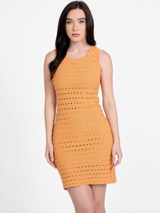 Guess Lilo Crochet Sweater Dress