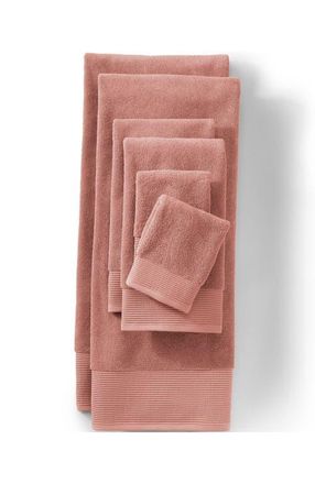 Lands End Premium Supima Cotton Towel in Cameo Rose at Nordstrom