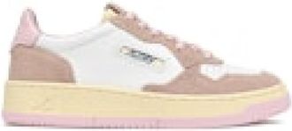 Autry Pink Lace Up Sneakers