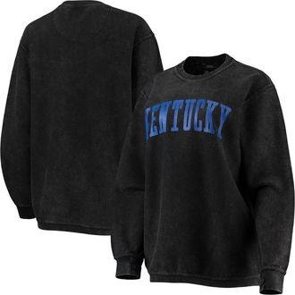 Pressbox Womens Pressbox Black Kentucky Wildcats Comfy Cord Vintage Wash Basic Arch Pullover Sweatshirt at Nordstrom, Size Xx-Large