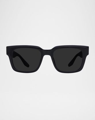 Barton Perreira Men & apos;s Zander Plastic Square Sunglasses