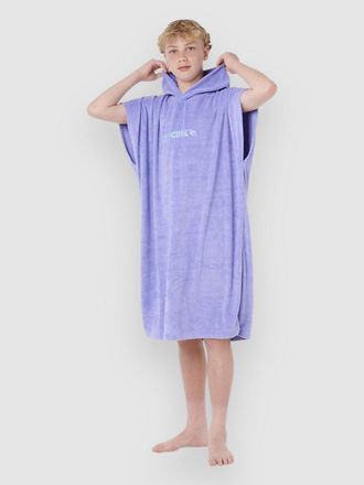 Rip Curl Brand Hooded Surf Poncho blau