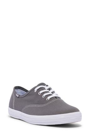 Keds Champion Sneaker in Dark Grey Canvas at Nordstrom, Size 5.5