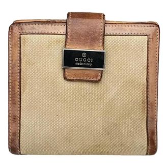 Gucci Pre-owned Canvas Wallet
