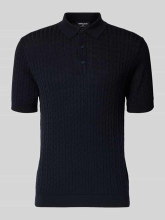 Strellson Regular Fit Poloshirt aus reiner Baumwolle Modell ADRIAN-CA in Marine, Gr&ouml;&szlig;e XXL