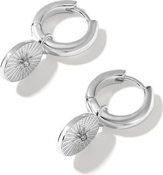 Miranda Frye Amanda Huggie Earrings in Silver at Nordstrom