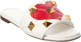 Valentino Roman Stud Leather Sandal