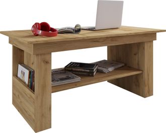 VCM Mesa De Centro De Madera Vcm Simple Dimensiones Aprox. Al. 52 X An. 115 X T. 58 Cm Mesa De Sal&oacute;n - Kobila (roble De Miel)