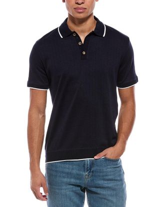 Joe's Joes Jeans Ribbed Polo Sweater