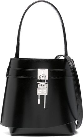 Givenchy Shark Lock bucket bag - women - Calf Leather - OS - Black
