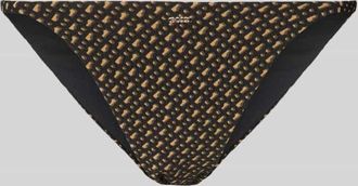 HUGO BOSS Bikini Slip mit B-Monogram Modell BOSS PEARL in Mittelbraun, Gr&ouml;&szlig;e XL